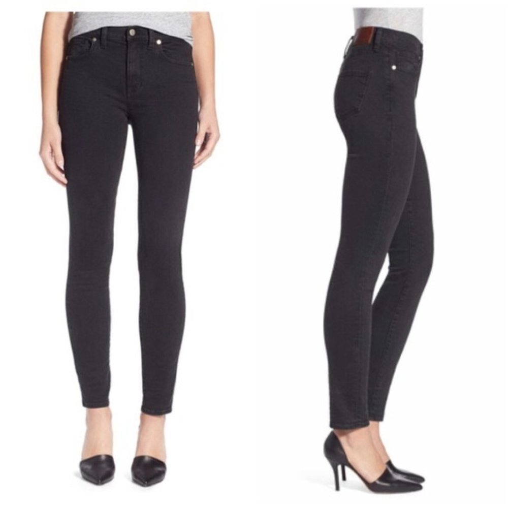 Madewell 9" high rise skinny skinny